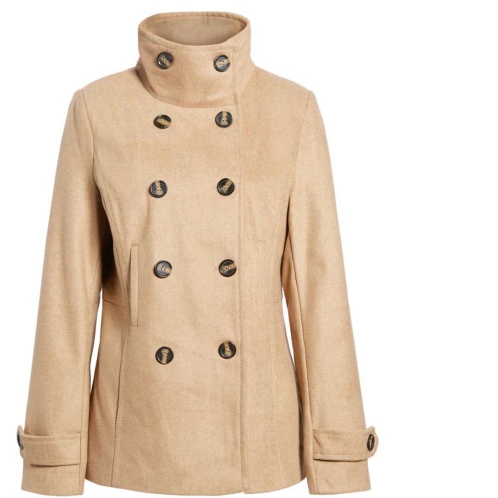 Double Breasted Peacoat